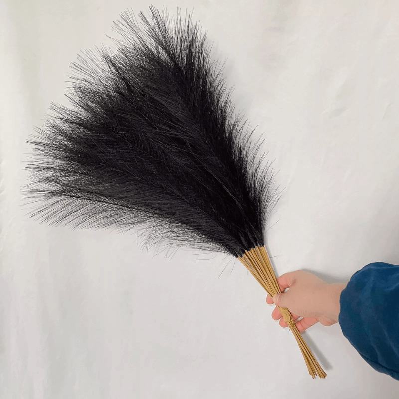 Short Faux Pampas Grass (10 Pcs)