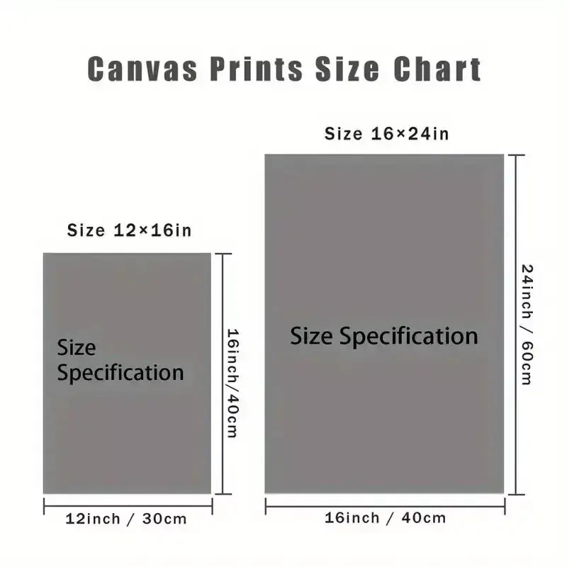 Boho Tropical - Canvas Wall Print (Set of 3)